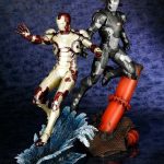 Figuras de la Mark 42 y Máquina de Guerra de Iron Man 3 de Kotobukiya