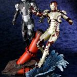 Figuras de la Mark 42 y Máquina de Guerra de Iron Man 3 de Kotobukiya