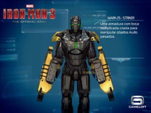 Mark 25 en Iron Man 3 – The Official Game