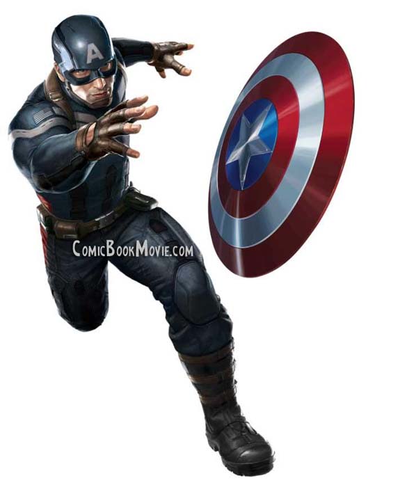 Nuevo traje del Capi en Capitán América 2: El Retorno del Primer Vengador