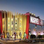 Diseño del parque temático de Marvel en Dubai