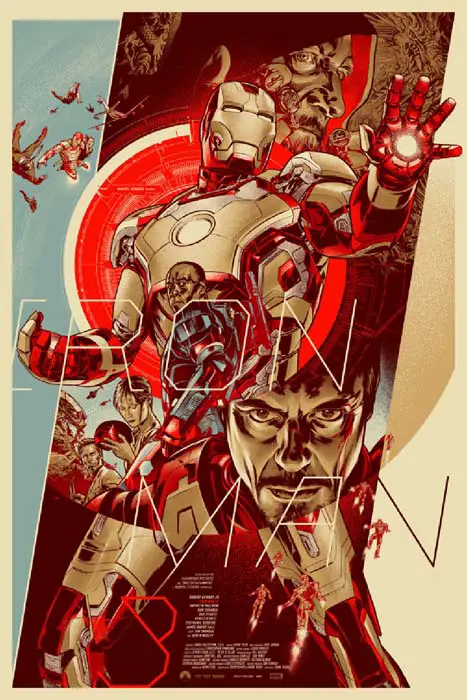 Póster de Mondo de Iron Man 3