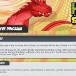 Biografía de el Dinosaurio Diabólico en Hulk And The Agents Of S.M.A.S.H.