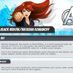 Biografía de Viuda Negra en Avengers Assemble