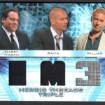 Memorabilia de Upper Deck de Iron Man 3