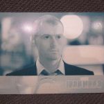 Memorabilia de Upper Deck de Iron Man 3