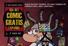 11 de mayo de 2013, 4º Día del Cómic Gratis Español 4º Día del Cómic Gratis Español