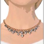 Diseño de collar de Pepper Potts para Iron Man 3