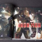 Diseño de Iron Man 3 extraído de un libro oficial