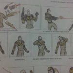 Imagen del libro oficial con diseños conceptuales de Iron Man 3