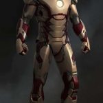 Diseño de la Mark 42 para Iron Man 3