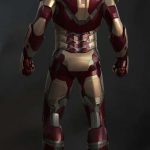 Diseño de la Mark 42 para Iron Man 3