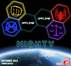 Blue Marvel y Hulka Mighty en Infinity