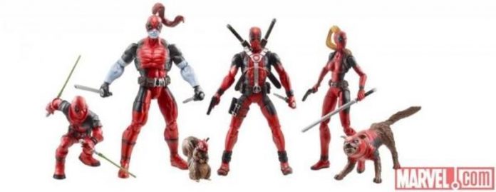 Pack exclusivo de Deadpool Corps para la SDCC 2013