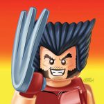 Portada alternativa de LEGO para Lobezno