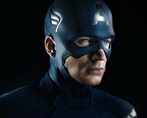 Retrato de Marco Grob al Capitán América de Los Vengadores