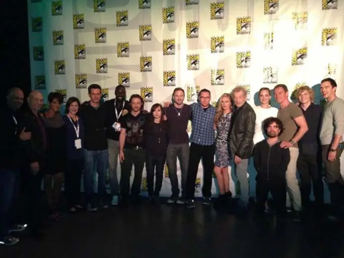 X-Men Days of Future Past cast SDCC 2013 X-Men: Días del Futuro Pasado en la SDCC