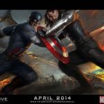 Póster de Capitán América: El Soldado de Invierno para la SDCC 2013