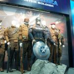 Traje del Capi para Capitán América: El Soldado de Invierno en la SDCC