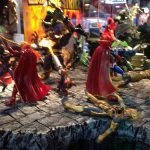 Montaje de Hasbro Marvel Universe en la SDCC