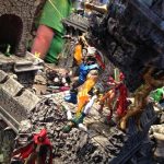 Montaje de Hasbro Marvel Universe en la SDCC