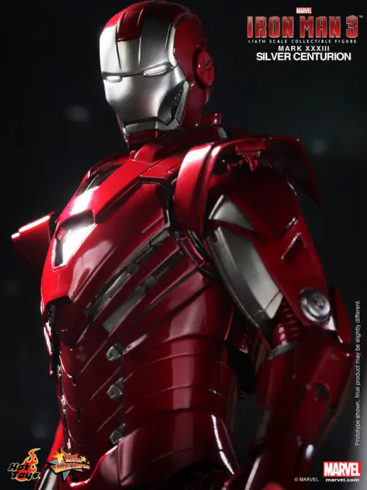 Figura de la Mark XXIII de Iron Man 3 de Hot Toys