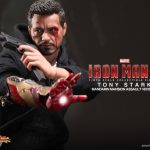 Figura de Hot Toys del Tony Stark del asalto a la mansión en Iron Man 3