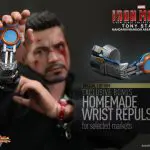 Figura de Hot Toys del Tony Stark del asalto a la mansión en Iron Man 3