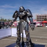 Estatua del Samurái de Plata de Lobezno Inmortal en la SDCC