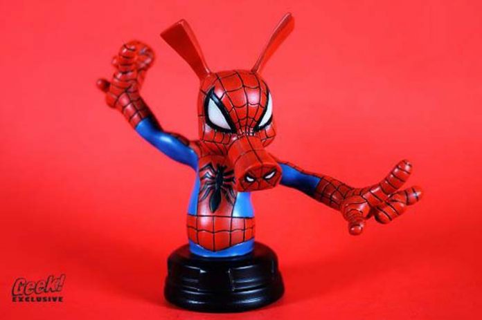 Busto exclusivo de Spider-Cerdo de Gentle Giant para la SDCC