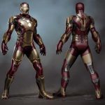 Diseño conceptual de Phil Saunders para Iron Man 3