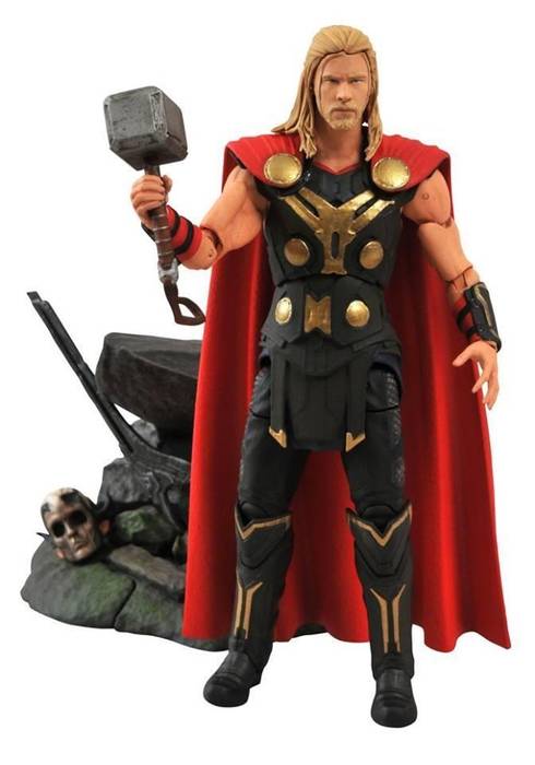 Figura de Thor: El Mundo Oscuro de Diamond Select Toys