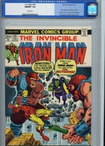 Iron Man Nº 55 CGC 9.8