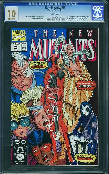New Mutants Nº 98 CGC 10