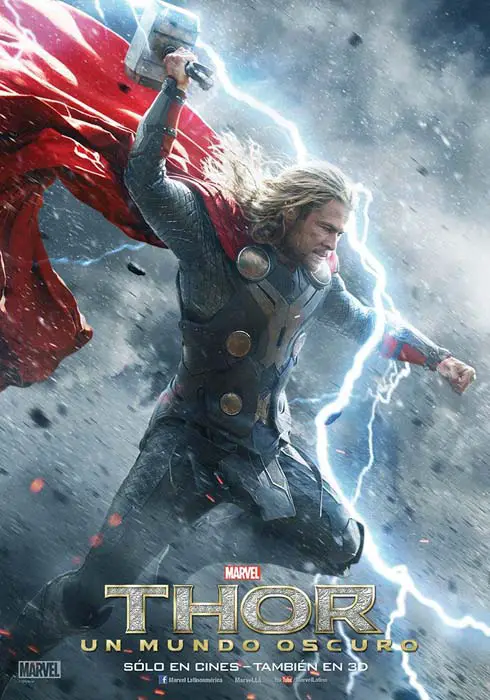 Póster de Thor de Thor: El Mundo Oscuro