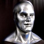 Prueba de maquillaje para Los 4 Fantásticos y Silver Surfer