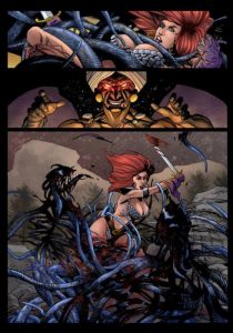 Red Sonja de Rafa Vargas y Jacinto Moyano