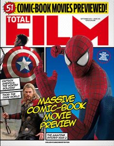 Portada de Total Film con Spidey, el Capi y Thor