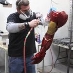 Creación de armaduras de Iron Man 3