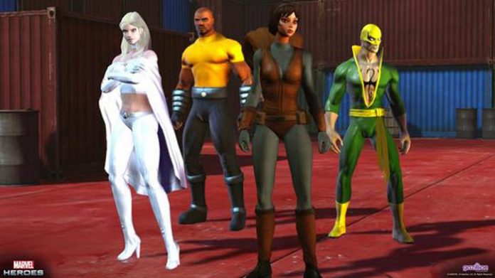 emma-luke-hierro-squirrel-marvel-heroes Emma Frost, Luke Cage, Squirrel Girl y Puño de Hierro en Marvel Heroes