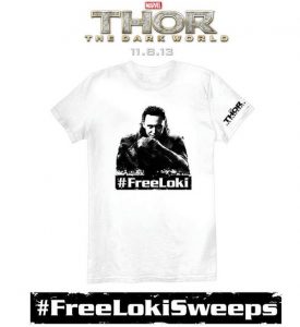 Camiseta de Loki de Thor: El Mundo Oscuro