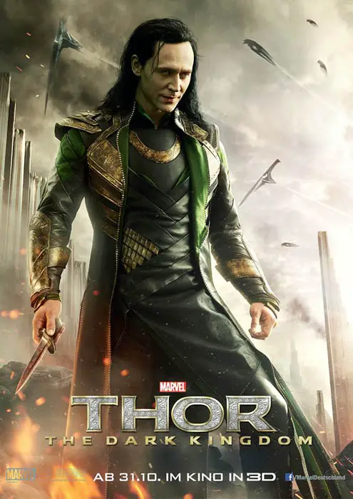 Póster de Loki de Thor: El Mundo Oscuro