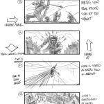 Storyboard de Lobezno Inmortal