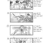 Storyboard de Lobezno Inmortal