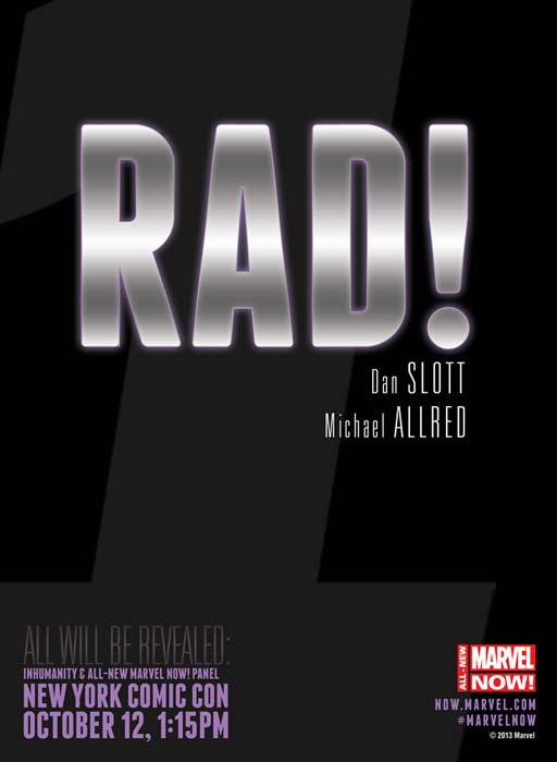 Teaser de All-New Marvel NOW!: Rad!