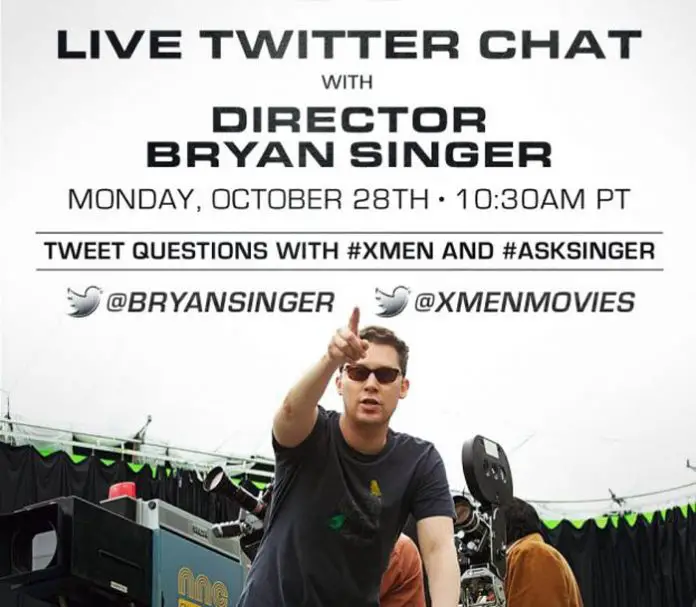 Charla con Bryan Singer en Twitter