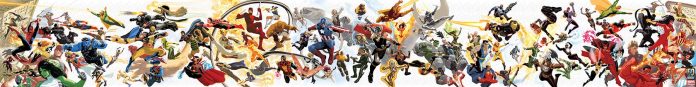Póster 50º aniversario Vengadores