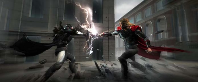 Efectos visuales en Thor: El Mundo Oscuro