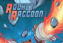 Marvel Comics también lanzará un cómic de Mapache Cohete en el Free Comic Book Day 2014 Cómic de Mapache Cohete para el Free Comic Book Day 2014