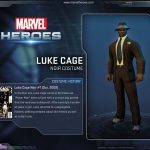 Traje Noir para Luke Cage en Marvel Heroes